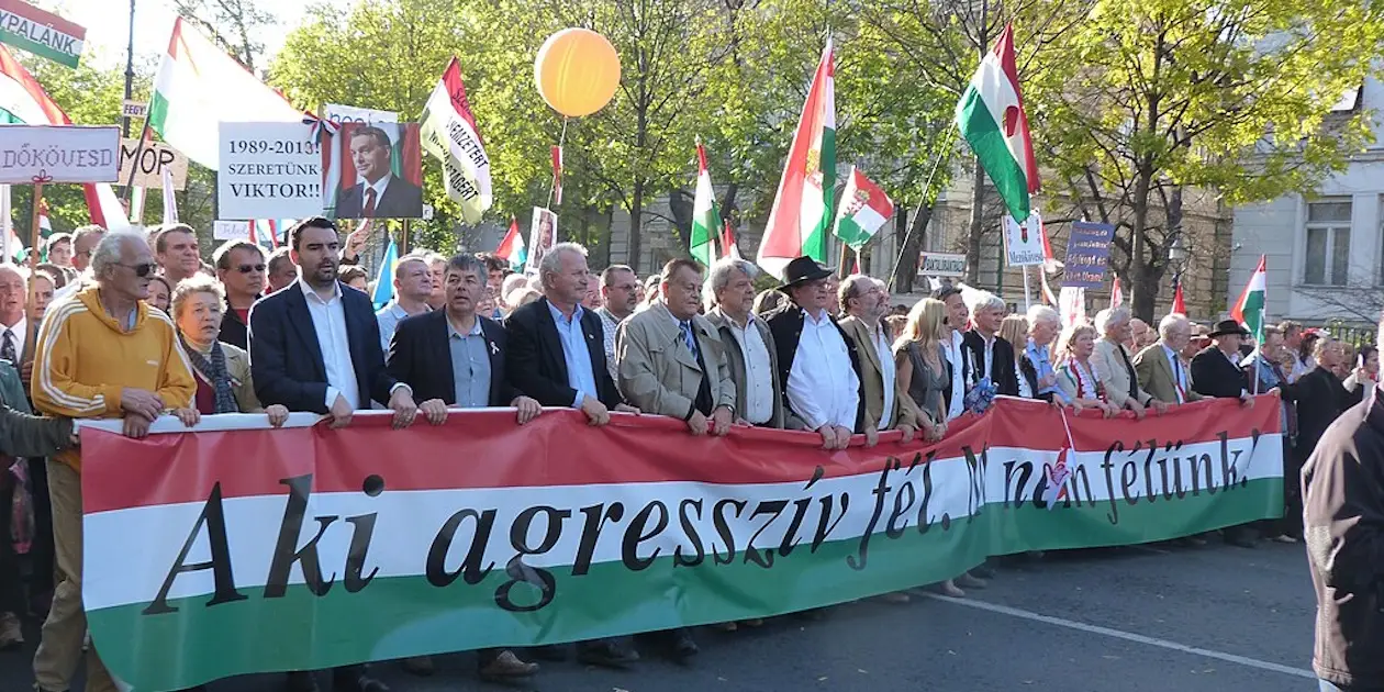 Peace March for Hungary