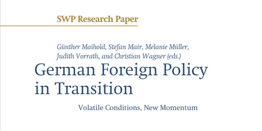 S. Riedel 2021 2 German European policy